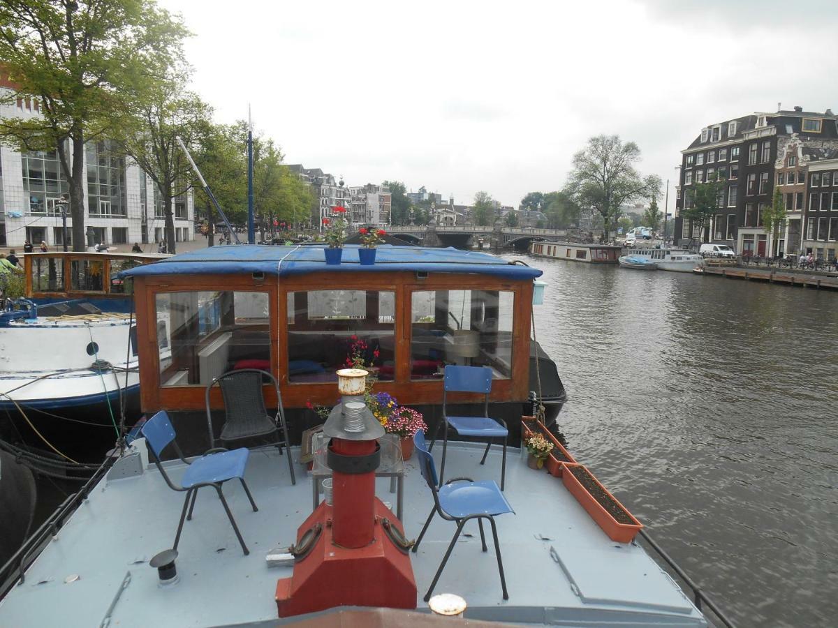 Waterloo square river vieuw houseboat Amsterdam Extérieur photo