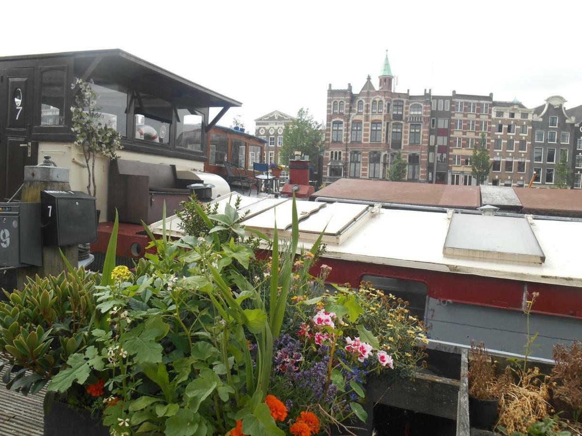 Waterloo square river vieuw houseboat Amsterdam Extérieur photo